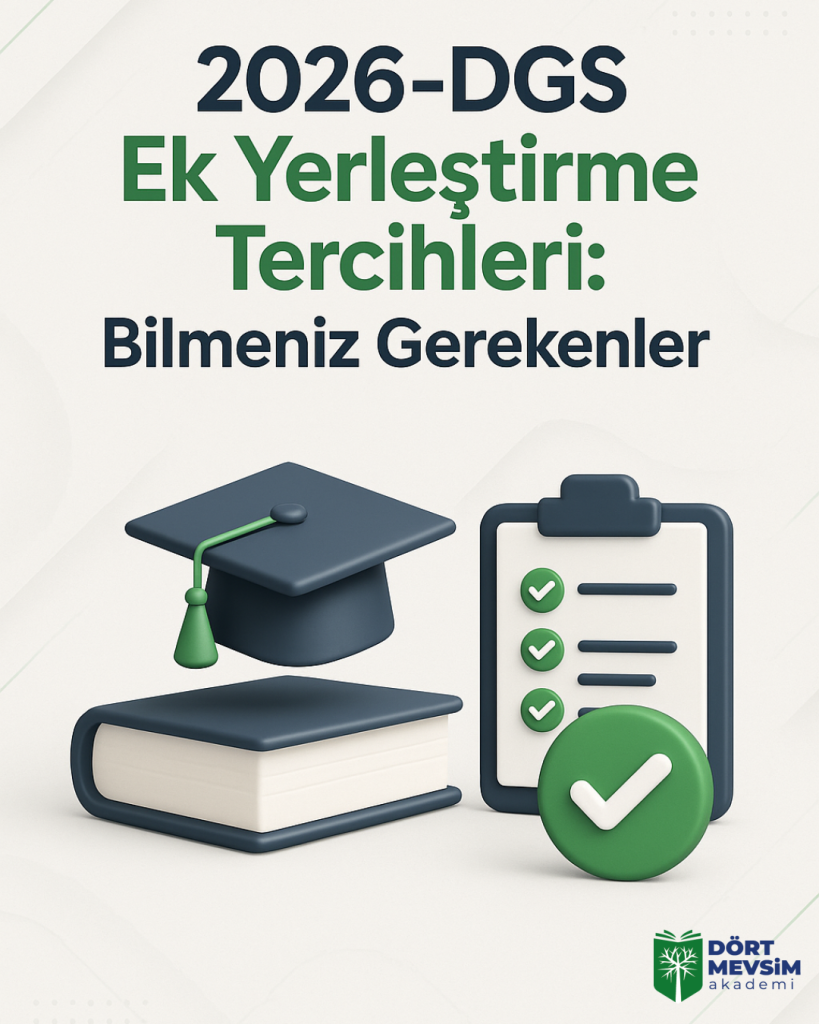2026-DGS Ek Yerleştirme Tercihleri: Bilmeniz Gerekenler